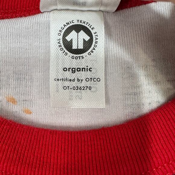 Hanna Andersson Pajama Top Adult SZ L Family Holiday Plaid Long Sleeve Organic - Picture 9 of 9